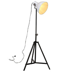 vidaXL Lampadaire 25 W blanc 61x61x90/150 cm E27