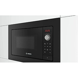 Avis Micro-ondes solo 20l 800w encastrable noir - bfl623mb3 - BOSCH