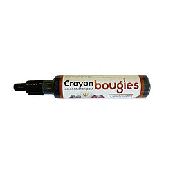 Graines Creatives Crayon cire liquide pour bougie - Noir