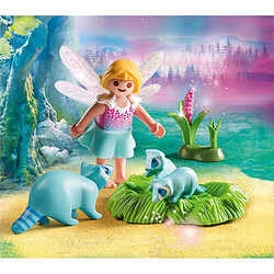 Avis Playmobil® PLAYMOBIL 9139 Fairies - Fée avec ratons laveurs