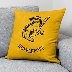 Housse de coussin Harry Potter Hufflepuff Jaune 50 x 50 cm