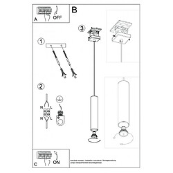 Luminaire Center Suspension design Lino Bois Bois naturel 1 ampoule 105cm pas cher