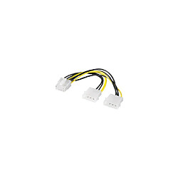 câble PC interne 2x 5,25 prise VERS 8 broches prise PCI Express