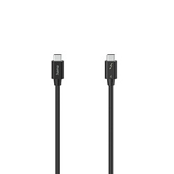 HAMA Câble Thunderbolt-4 USB-C, 40 Gbit/s, 5 A, 100 W, Ultra-HD 8K, 0,80m