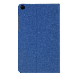 Etui en PU avec support bleu pour votre Samsung Galaxy Tab A 8.0 Wi-Fi (2019) SM-T290