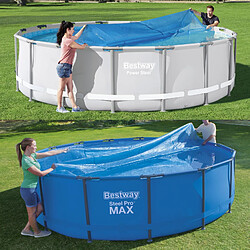 Bâche Solaire pour Piscine Hors-sol Bestway Ø527 cm Ronde