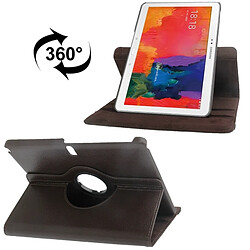 Wewoo Housse Étui café pour Samsung Galaxy Tab Pro 10.1 / T520 360 degrés Rotatif Litchi Texture en cuir avec support de visualisation 2-angle