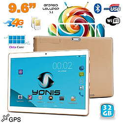 Yonis Tablette tactile 4G Android 9 pouces + SD 8Go