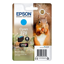 Epson 378 - Ecureuil Cartouche Cyan C13T37824010 (T3782)