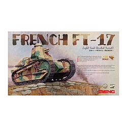 Meng Maquette Char French Ft-17 Light Tank (riveted Turret)