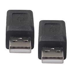 Acheter Lot De 2 Adaptateurs D'imprimante Connecteur USB Type A Mâle Vers USB Type B Femelle