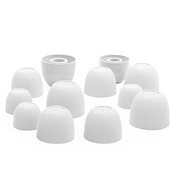 Acheter OKULI 12 x Écouteurs en Silicone Embouts d'oreilles pour Samsung Galaxy Buds FE Casque Écouteurs en Blanc