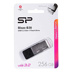 Silicon-Power Clé USB Silicon Power Blaze B30 Noir Noir/Argenté 256 GB