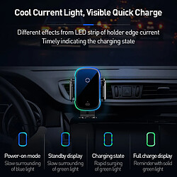 Avis Universal Chargeur sans fil 15W Porte-auto pour ventilation d'air Porte-téléphone de voiture Intelligent Infrarouge Rapide Chargeur sans fil | Chargeur de voiture