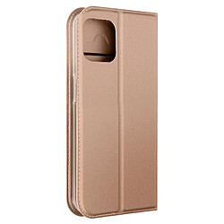 Étui pour iPhone 15 Plus Clapet Porte-carte Support Vidéo Dux Ducis Rose