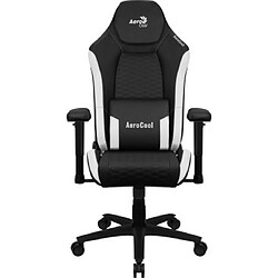 Aerocool CROWNBW Siège pour jeu vidéo Siège de jeu universel Siège rembourré Noir, Blanc