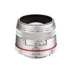 PENTAX Objectif 35 mm f/2.8 HD Macro ED AL Limited SILVER GARANTI 2 ANS