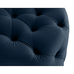 Avis Lisa Design Gallata - pouf Chesterfield rond - en velours