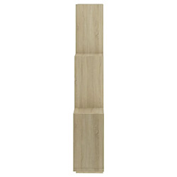 Acheter vidaXL Étagère murale cube Chêne sonoma 78x15x93 cm Bois d’ingénierie