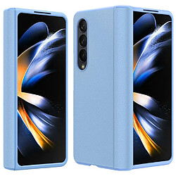 Coque en TPU + PU anti-chute pour votre Samsung Galaxy Z Fold4 5G - bleu