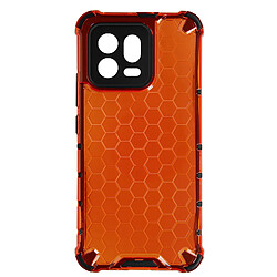 Avizar Coque pour Xiaomi 13 Antichoc Angles Renforcés Hybride Nid d'Abeille rouge