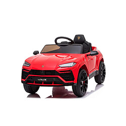 Beneo Voiture électrique Lamborghini URUS, rouge, sous licence d'o