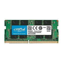 Mémoire CRUCIAL SODIMM 16 Go DDR4 3 200 MHz CL22 