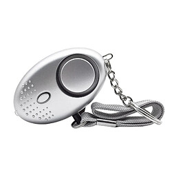 Safe Sound Personal Alarm 130DB Security Alarm Keychain For Women Silver