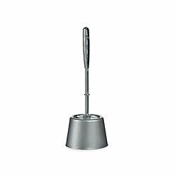 Berilo Brosse de salle de wc Argenté Plastique 13 x 36,5 x 13 cm (24 Unités)