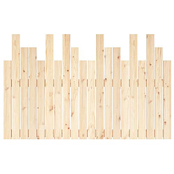 Acheter vidaXL Tête de lit murale 127,5x3x80 cm Bois massif de pin