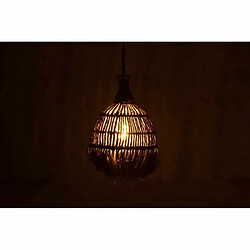 Avis Paris Prix Lampe Suspension Design Twist 75cm Naturel