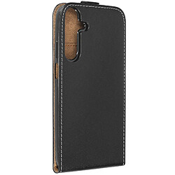 Avizar Étui pour Samsung Galaxy A25 5G Clapet Vertical avec Porte-carte Noir