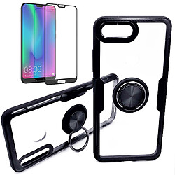 Kit Coque 3x1 Phonecare Clear Armor + Verre Trempé 5D Full Cover Honor 10