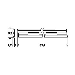 Avis Fer réversible Bosch au Carbure pour rabot 82 mm
