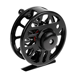 Acheter cnc usiné en alliage d'aluminium pêche à la mouche bobine droite gaucher 5 6wf noir