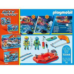 Avis Playmobil® PLAYMOBIL 70144 - City Action Secouriste et kitesurfer