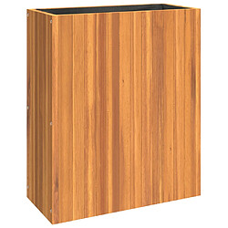 vidaXL Jardinière 59x27,5x70 cm bois massif d'acacia