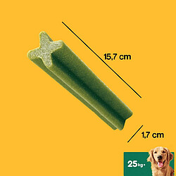 Avis Pedigree Dentastix Fresh - Friandises pour Grand Chien, 112 Bâtonnets à Mâcher pour L'hygiène Bucco-Dentaire (16 Sachets de 7 Sticks)