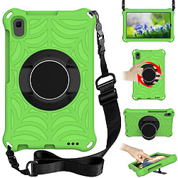 Coque en TPU avec béquille et bandoulière vert pour votre Lenovo Tab M8 (1st Gen) TB-8505/M8 (2nd Gen) TB-8705/M8 (3rd Gen) TB-8506