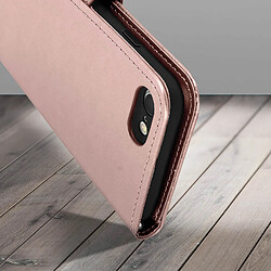 Acheter Avizar Étui iPhone SE 2022 / 2020 et 8 / 7 Portefeuille Motif Mandala Arbre Rose gold