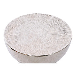 Avis Table d'appoint DKD Home Decor 38 x 38 x 45 cm Argenté Aluminium