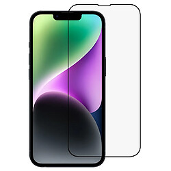 Protecteur écran en verre à haute teneur en aluminium-silicium, antistatique, transparent HD pour iPhone 14 Plus/13 Pro Max 6.7 pouces - transparent