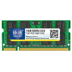 Wewoo Mémoire vive RAM DDR2 533 MHz 1 Go Module de à compatibilité totale avec ordinateur portable