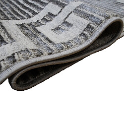 Acheter Thedecofactory BORGES ORIENT - Tapis graphique effet orient gris 160x230