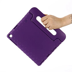 Coque en TPU mousse EVA anti-chute violet avec béquille pour votre Samsung Galaxy Tab A 10.1 (2019) SM-T515