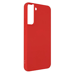 Avizar Coque Samsung Galaxy S22 Plus Silicone Semi-rigide Finition Soft-touch Rouge