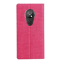 Avis Wewoo Housse Coque Pour Nokia 6.2 et 7.2 Antichoc TPU + PU de protection à rabat horizontal avec fente carte et support Rose rouge