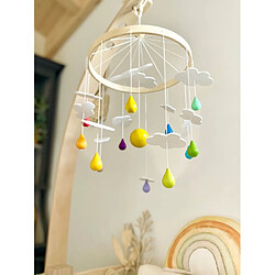 Small Foot Mobiles en bois Arc en ciel