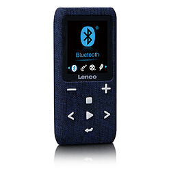 Lenco Lecteur MP3/MP4 avec Bluetooth® et carte micro SD de 8 Go Xemio-861BU Bleu