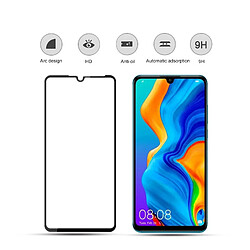 Wewoo Film de verre trempé de avec impression en soie mocolo 0.33mm 9H 2.5D pour Huawei P30 Lite